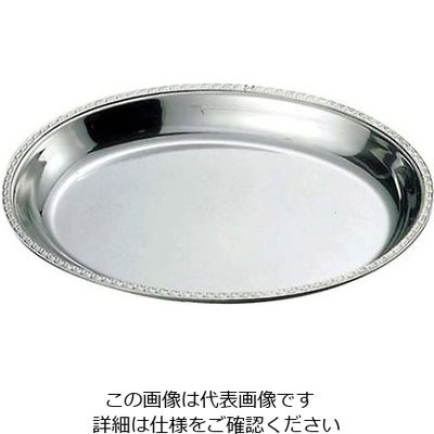 イケダ IKD 18-8 さざ波 小判ボール 9インチ 1個 61-6841-66（直送品）