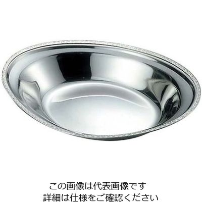 イケダ IKD 18ー8 さざ波 ベーカー皿 10.5インチ 61-6842-06 1個（直送品）