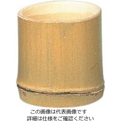 江部松商事 ツユ入れ 皮コップ 竹製 φ65×H65 61-6843-34 1個（直送品）