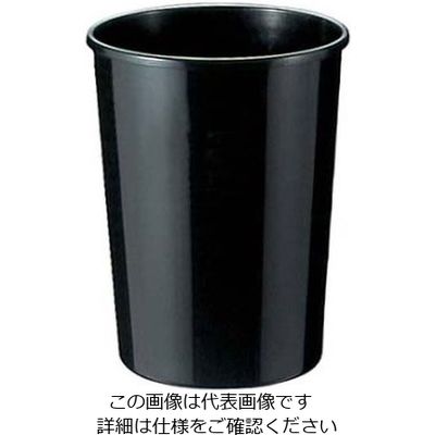 岩崎工業 レッツカン ブラック ダストボックス M Lー60LB 61-6850-93 1個（直送品）