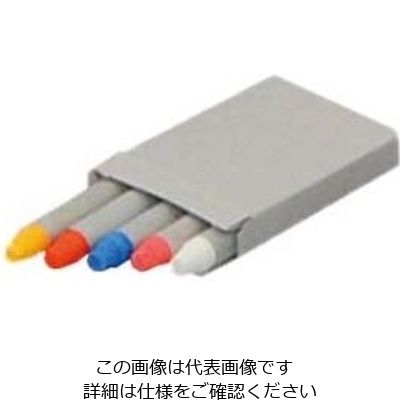 アズワン A型ブラックボード用カラーパス(チョーク5色入) 61-6851-57 1組（直送品）