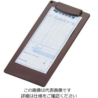 江部松商事 伝票クリップ 「伝楽」 大 ブラウン 61-6846-89 1個（直送品）