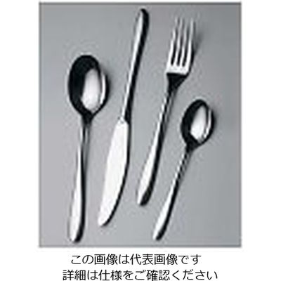 荒澤製作所 18ー10 ジェンヌ No.5812 デザートナイフ(S・H)ノコ刃付 61-7609-37 1個（直送品）