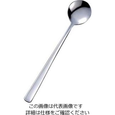 片力商事 18ー8 ヘルパーライラック 介護用スープスプーン HRー1107 61-6861-77 1個（直送品）