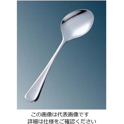 片力商事 18ー10 介護用 ヘルパースプーン ミニ 左手用(HPー0202) 61-6861-81 1個（直送品）