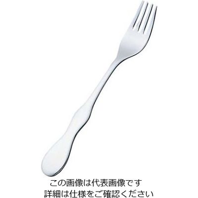サクライ チタニウムシルバーエイジ 介護用フォーク L 61-6861-98 1個（直送品）