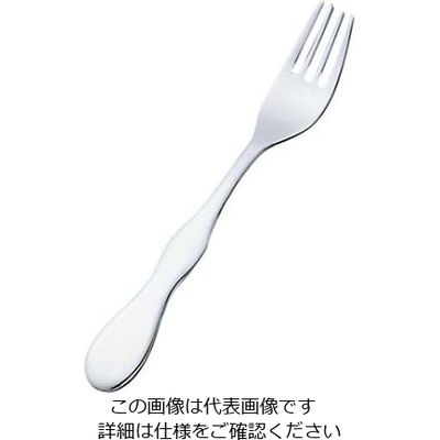 サクライ チタニウムシルバーエイジ 介護用フォーク M 61-6861-99 1個（直送品）