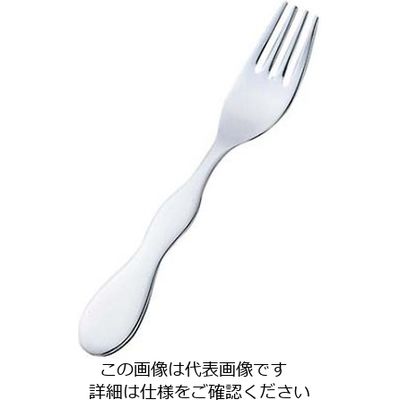 サクライ チタニウムシルバーエイジ 介護用フォーク S 61-6862-01 1個（直送品）