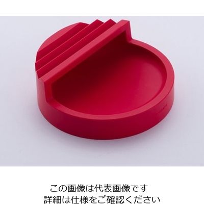 サンクラフト お玉立て(レッド) OB-416R 1個 61-7353-50（直送品）