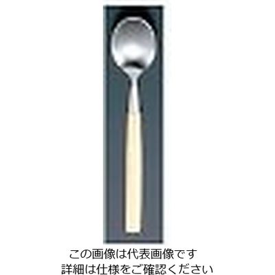 江部松商事 18ー8 エデン ティースプーン 白 61-7622-68 1個（直送品）