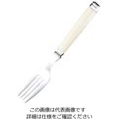 アズワン 18-8 ルーブル デザートフォーク アイボリー 1個 61-7629-23（直送品）