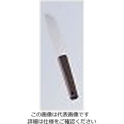 ワダコーポレーション 18-8 味道楽 デザートナイフ ブラウン 1個 61-7629-94（直送品）