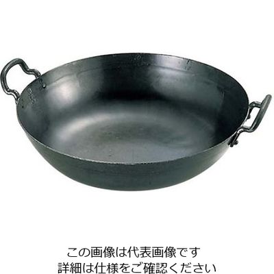 江部松商事 山田 鉄 打出 揚鍋 51cm(板厚1.6mm) 230000 1個 61-7863-54（直送品）