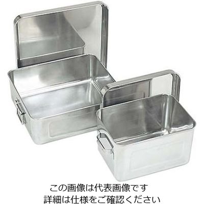 オオイ金属 18ー8 保温・冷バットフライ用 005 10L 蓋付 348×316 61-7865-49 1個（直送品）