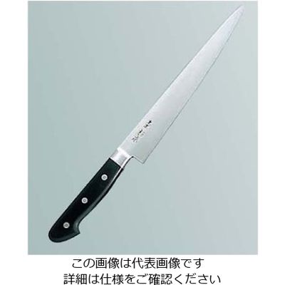 杉本刃物 杉本 ツバ付最上品(A)洋庖丁(日本鋼)筋引 24cm 61-7871-04 1個（直送品）