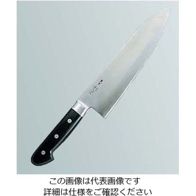 杉本刃物 杉本 ツバ付最上品(A)洋庖丁(日本鋼)洋出刃 21cm 61-7871-06 1個（直送品）