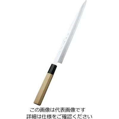 實光 堺實光 紋鍛(青二鋼)ふぐ引 24cm 61-7873-86 1個（直送品）