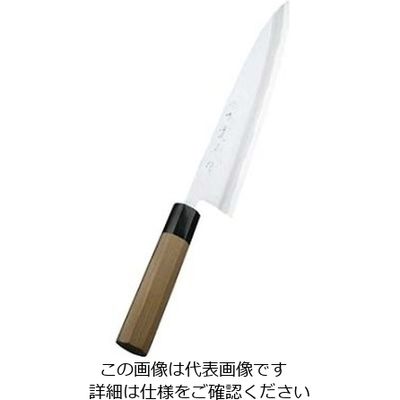 實光 堺實光 紋鍛(青二鋼)身卸 24cm 61-7874-18 1個（直送品）
