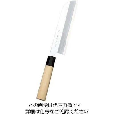 實光 堺實光 上作(白鋼ニ号)鎌薄刃包丁 24cm 17507 61-7874-79 1個（直送品）