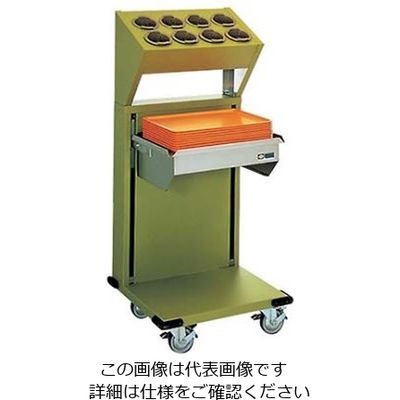 アズワン トレイ&シルバーディスペンサー シリンダータイプ MEXー1418ーCS 61-7949-13 1個（直送品）