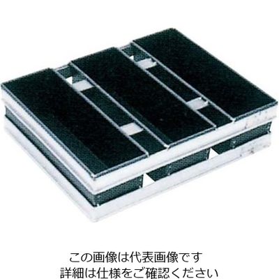 江部松商事 遠赤セラミック加工S 食パン型 3斤3連結(フタ無) 61-7929-99 1個（直送品）