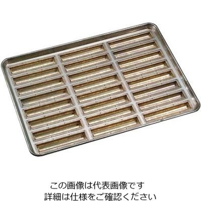 千代田金属工業 シリコン加工 ラフト型 天板（24ケ取） 1個 61-7930-71（直送品）