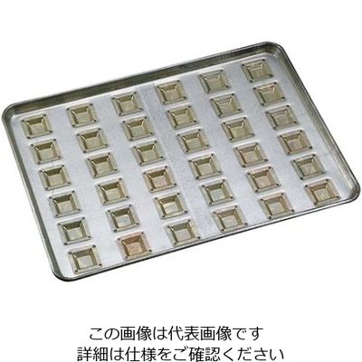 千代田金属工業 シリコン加工 カトラー型 天板 小(36ケ取) 61-7930-79 1個（直送品）