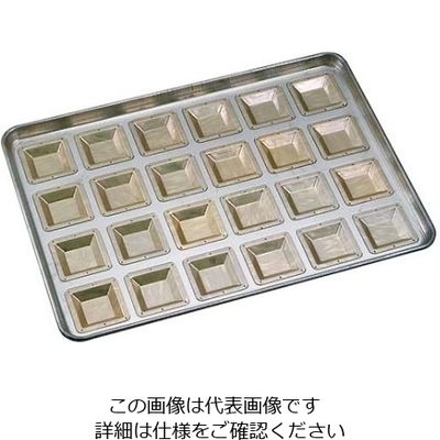 千代田金属工業 シリコン加工 カトラー60型 天板（24ケ取） 1個 61-7930-80（直送品）