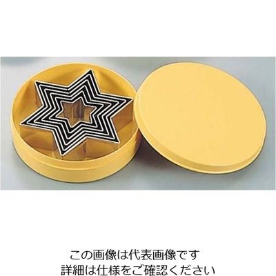 アズワン マトファー ステンレス 星 抜型 6pcs 79569 61-7932-10 1個（直送品）