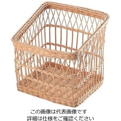 萬洋 籐製 フランスパンスタンド No.363 310×330×H310 61-7932-80 1個（直送品）
