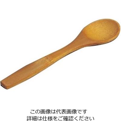 萬洋 竹 豆スプーン 27ー716(全長155) 61-7947-25 1個（直送品）