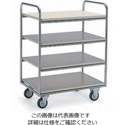 アズワン レストランズワゴン E10F 白 61-7979-05 1個（直送品）