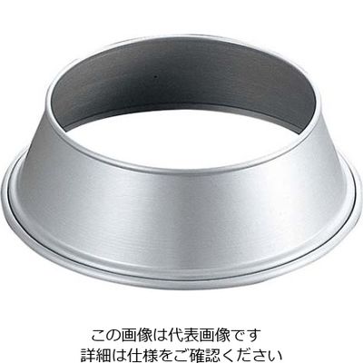 江部松商事 アルミ 丸皿枠 9インチ用 61-7980-27 1個（直送品）