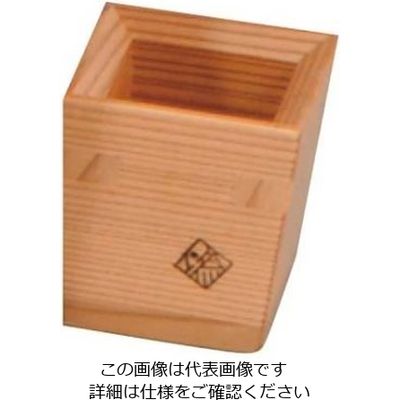 リビングカマトク 木製 盃 千代口 40×40×H45 61-7985-38 1個（直送品）