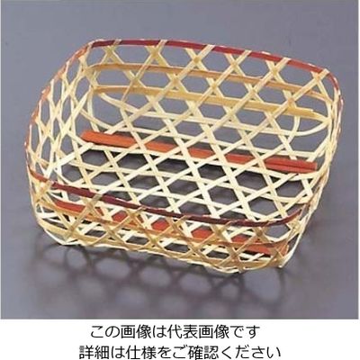 萬洋 六ツ目角 珍味入れ(茶)18ー602B 61-7982-67 1個（直送品）