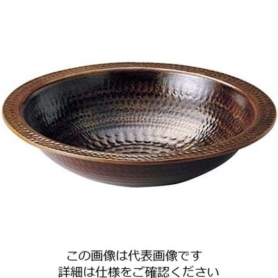 江部松商事 電磁用うどんすき(あめ釉)27cm 61-7984-05 1個（直送品）