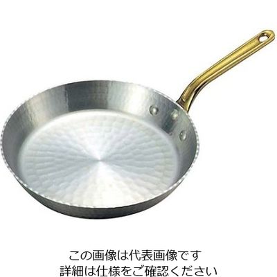 中尾アルミ製作所 アルミ 片手 パエリア鍋 27cm 61-7984-80 1個（直送品）