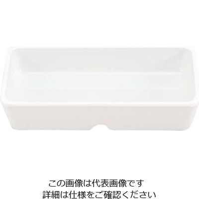 関東プラスチック工業 スクエアパーツ・ポーション2/9 Mー2392 ホワイト 61-7995-16 1個（直送品）
