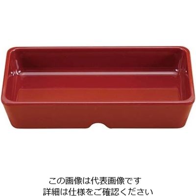 関東プラスチック工業 スクエアパーツ・ポーション2/9 Mー2392 レッド 61-7995-18 1個（直送品）