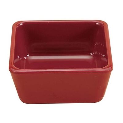 関東プラスチック工業 スクエアパーツ・ポーション1/9 Mー2391 レッド 61-7995-21 1個（直送品）