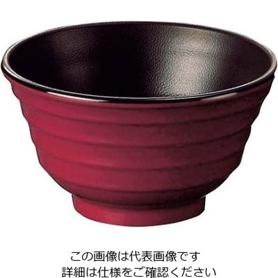江部松商事 メラミン 多用丼 溜内黒 766ーTB 61-7994-66 1個（直送品）