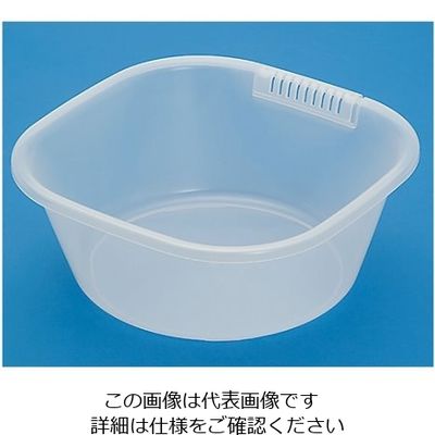 蝶プラ工業 クルード洗桶 L 130114 1個 61-8559-29（直送品）