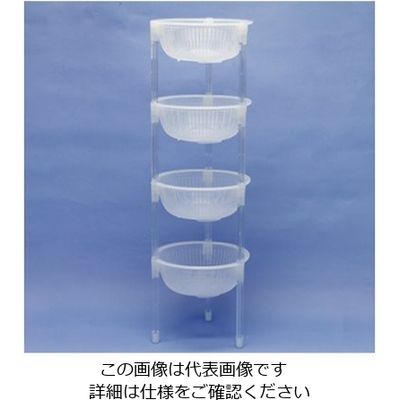 蝶プラ工業 ベジタボーイ 丸 100056 1個 61-8559-23（直送品）