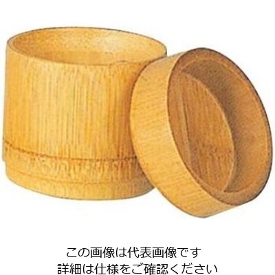 山下工芸 ツユ入れ スス竹 ロクロ 薬味入付 φ70×H60 61-7997-53 1個（直送品）
