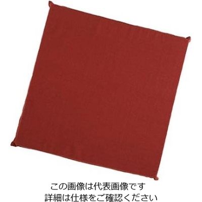 アズワン ウレタン座布団 カバー丈 EXU7050 えんじ 61-8008-35 1個（直送品）