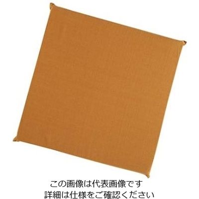アズワン ウレタン座布団 カバー丈 EXU7050 金茶 61-8008-37 1個（直送品）
