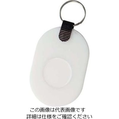 友屋 リングチケット(2枚入)白 59221 61-8011-14 1組(2枚)（直送品）