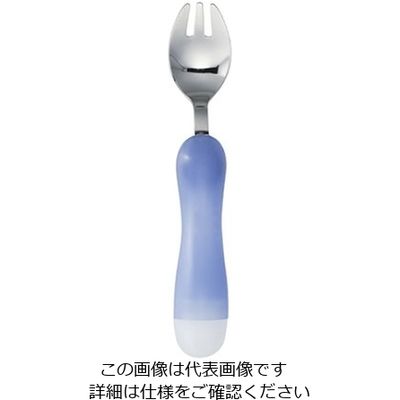 サクライ チタンカトラリー(スポーク)ブルー 61-8514-84 1個（直送品）