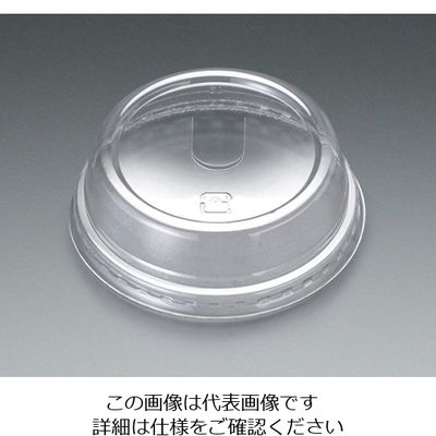 東名化学工業 77φドーム蓋 (ストロー穴付) 01038862 1ケース(2000個) 62-1360-50（直送品）