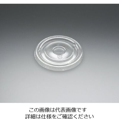 東名化学工業 88φクリアカップ共通リッド (ストロー穴無) 01030995 1ケース(2000個) 62-1360-57（直送品）